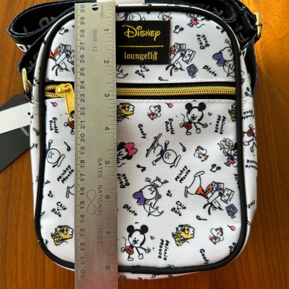 Disney Mickey Minnie Donald Daisy Goofy Loungefly Crossbody (NWT) - Picture 3 of 7